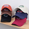 Miniatyrbillede 7 af 9: Broderi Baseball Caps Solhatte i bomuld SORT black
