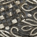 Miniatyrbild 2 av 10: Flapper Sjal Sequin Sjal FÄRG 8 FÄRG 8 Color 8