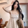Pikkukuva 6 / 10: Tassel Sling Crop Top SININEN Blue