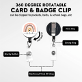 Miniatyrbilde 4 av 8: Kortholder Campus Card Access Bag C C C