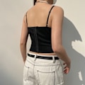 Pikkukuva 9 / 10: Naisten toppi olkaimeton Camisole RED L Red L