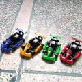 Miniatyrbillede 5 af 8: 5 stk Træk-Tilbage Bil Legetøj Inertial Go Kart