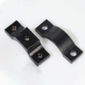 Miniatyrbilde 4 av 10: 1 Stk Motorsykkel Spotlight Holder Telefon Lykter Bracket DOBBEL Double Hole 17.5mm