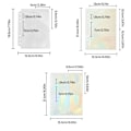 Pikkukuva 4 / 10: 10 KPL:n irtolehtinen albumivalokuvakortti Albumikansio LÄKYVÄ 4 transparent 4 grids-1-4 grids-1
