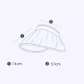Pikkukuva 2 / 10: Auringonsuojahattu Shell Cap SININEN blue