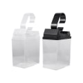 Miniatyrbillede 9 af 10: Ur Display Holder Transparent Armbåndsur Etui SORT Black