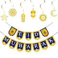 Pikkukuva 10 / 10: Eid Mubarak -lippu, Eid-riipukset E E