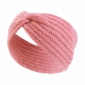 Miniatyrbild 10 av 10: Stickat kors-pannband Elastiska hårband RÖD Red