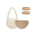 Miniatyrbillede 7 af 10: Filt inderpose Moon Bag Inderlomme KAFFE A A coffee A-A