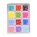 Miniatyrbilde 1 av 10: Finger Paint Sett Finger Painting Album 12 FARGE 12 FARGE 12 color