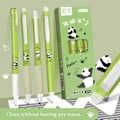 Miniatyrbild 6 av 9: 4st/ set tecknade djur raderbar penna Panda magic pennor AA A