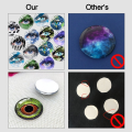 Miniatyrbilde 4 av 10: 20 stk/10 par Eyes Crafts Eyes Puppet Crystal Eyes 16MMCOLOR 16mmcolor random