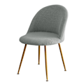 Miniatyrbillede 10 af 10: Andenæb Stolebetræk Lille taburet Slipcovers KHAKI Khaki