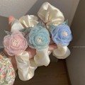 Miniatyrbillede 7 af 10: Scrunchies Hårtøj BLÅT blue