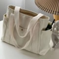 Miniatyrbilde 5 av 10: Tote Bag Canvas Bag BEIGE Beige