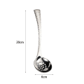 Miniatyrbillede 3 af 9: 2 stk. Øskeske Suppeskeer DISKSISTE colander