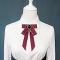 Pikkukuva 7 / 9: Rusetti Bowknot rintakorut WINE RED Wine red
