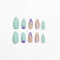 Miniatyrbilde 5 av 10: Mandel Fake Nails 3D Lange Fake Nails XSS185 XSS185 XSS185