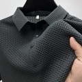 Miniatyrbillede 9 af 10: Ice Silk Mesh T-shirt Kortærmet poloshirt GRÅ 3XL Grey 3XL