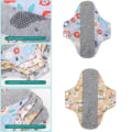 Miniatyrbillede 10 af 10: Månedligt absorberende menstruationsvaskbare trusser C C C