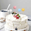Miniatyrbild 8 av 10: Ball Cake Topper Ball Plug-In GUL SET SET yellow set-set