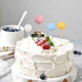 Pikkukuva 8 / 10: Ball Cake Topper Ball Plug - In KELTAINEN SET yellow set-set