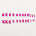 Miniatyrbilde 10 av 10: Mandel Fake Nails 3D Lange Fake Nails XSS185 XSS185 XSS185