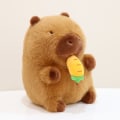 Miniatyrbillede 9 af 9: Capybara plyslegetøj udstoppede dyr dukker 25CMA A 25cmA