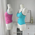 Miniatyrbillede 8 af 10: Tegneserie sød tanktop print Y2k tanktop SORT black