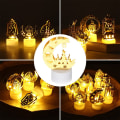 Miniatyrbillede 3 af 10: Eid Mubarak Ramadan Dekorationslampe Led Lights String 7 7