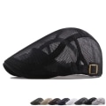 Miniatyrbilde 4 av 10: Solhatter Newsboy Cap ARMY GREEN army green