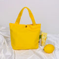 Pikkukuva 5 / 10: Minikäsilaukku Canvas Kangaskassi KELTAINEN M yellow M