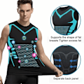 Pikkukuva 6 / 10: Ionic Shaping Vest Urheilullinen Ihotiiviit Liivit MUSTA M black M