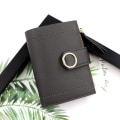 Miniatyrbilde 1 av 10: Dame Kort lommebok Dame Clutch Bag GRÅ grey