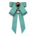 Pikkukuva 1 / 9: Rusetti Bowknot rintakorut VIHREÄ Green