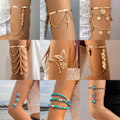 Miniatyrbillede 7 af 10: Butterfly Arm Chain Tassel Arm Chain STYLE 3 STYLE 3 Style 3