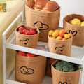 Miniatyrbillede 9 af 10: Kraft Paper Box Food Opbevaringspose F F F