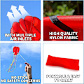 Miniatyrbild 6 av 8: Octopus Kite 3D Kite RED 100M KITE LINE 100M KITE LINE Red 100m Kite Line-100m Kite Line