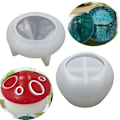 Miniatyrbillede 9 af 9: Svampekrukke Opbevaringsboks Form Krystal Epoxy Form Silikone Form