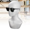 Miniatyrbilde 4 av 9: Mannlig hodemodell Mannequin Head GRÅ Grey