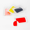Miniatyrbillede 3 af 10: Baby Footprint Ink Pad Pet Håndaftryk RØD Red