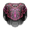 Pikkukuva 1 / 10: Flapper-huivi Paljettihuivi COLOR 8 COLOR 8 Color 8