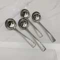 Miniatyrbillede 6 af 9: 2 stk. Øskeske Suppeskeer DISKSISTE colander