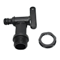 Miniatyrbillede 2 af 10: Til IBC Adapter Udskiftning Vand Butt Taphane 2 STK 2PCS