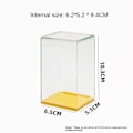 Miniatyrbild 1 av 9: Förvaringsbox Docka Display Box GUL S yellow S