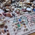Miniatyrbild 5 av 10: Magnetisk Seashell Display Box Seashell förvaringsbox 36 GRID 36 36 grid