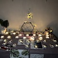 Miniatyrbilde 4 av 9: 2m 10 LED Eid Mubarak LED String Light Ramadan Lantern 10 10