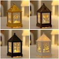 Miniatyrbild 6 av 10: Eid Mubarak Lamp Ramadan LED-lampor 1 1 1