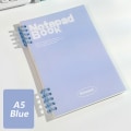 Miniatyrbild 1 av 10: Ringpärm Notebook Loose Leaf Notebook BLÅ A5 Blue A5