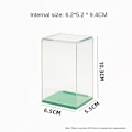 Miniatyrbild 1 av 9: Förvaringsbox Docka Display Box GRÖN S green S